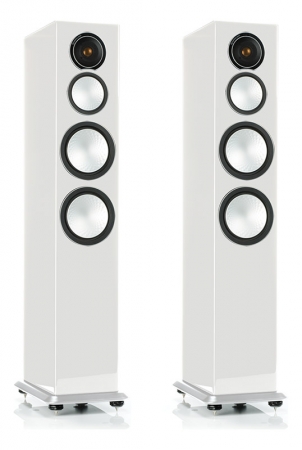 Monitor Audio Fronthögtalare Silver 8 Piano Vit i gruppen Hemmaljud / Högtalare / Golvhögtalare hos BRL (289SILVER8PWH )